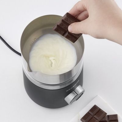 11. Severin Induction Milk Frother Spuma stainless steel black silver SM 3587 (SM3587)