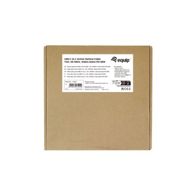 5. USB-C3.2 to USB-C Active Optical Cable PD 60W St/St 15.00m