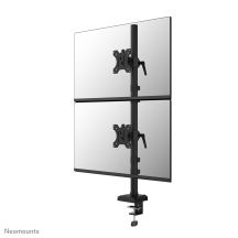 Neomounts DS60-600BL2V Monitor Holder/Stand 81.3 cm (32") Desk Black