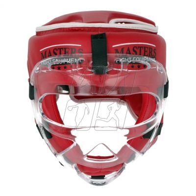 24. Masters boxing helmet with mask KSSPU-M (WAKO APPROVED) 02119891-M02