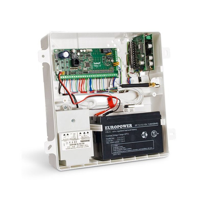SATEL [OPU4PW] - Universal polystyrene enclosure (flush-mounted, flammability class V-0)