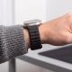 7. Tech-Protect Silicone Line Strap for Apple Watch 44 / 45 / 46 / 49 mm - Black