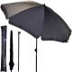 2. GARDEN PARASOL 185 CM ANTHRACITE