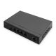 Digitus Gigabit Ethernet PoE Switch, 4 PoE ports + 1 uplink port, available PoE power: 60 W