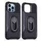 7. Joyroom Dual Hinge case for iPhone 14 Pro armored case with a stand and a ring holder black