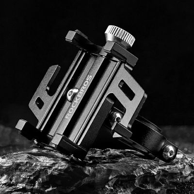 6. Rockbros 699 Handlebar Clamp Phone Holder - Red