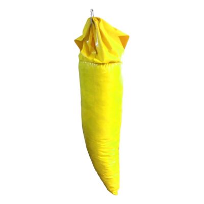2. A yellow banana-shaped Plawil bag on jumping ropes