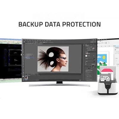 5. QOLTEC DOCKING STATION FOR 2.5" 3.5" HDD/SSD DRIVES | SATA III | USB 3.0 | SUPER SPEED 5GB/S | WITH OFFLINE CLONING FUNCTION