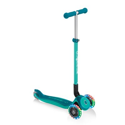 9. Globber Primo Foldable Plus Lights Jr 439-107 3-wheel scooter