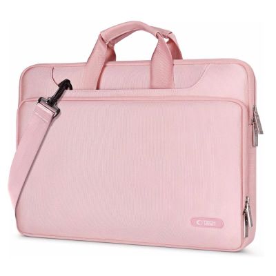 2. Tech-Protect Pocket 15-16 Laptop Bag - Pink