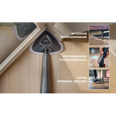 4. Vileda Steam Plus Pro Steam Mop