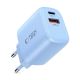 2. Tech-Protect NCA30 PD 30W QC3.0 USB-A / USB-C Wall Charger - Blue