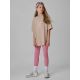 5. Oversized T-shirt with print for girls 4F 4FJRAW26TTSHF4242-83S