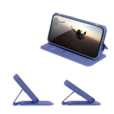 9. DUX DUCIS Skin X Bookcase type case for iPhone 13 Pro blue