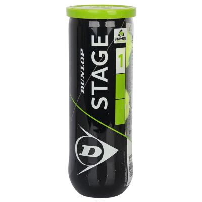 Dunlop Stage 1 Green 3 ST1-3 Tennis Balls