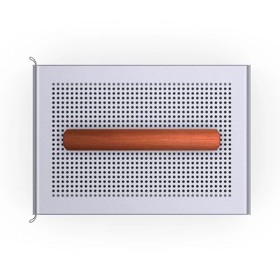 19. Jonsbo T7 PC Case, Midi-Tower, mATX, Tempered Glass - Silver