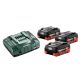 2. Metabo 685074000 Battery/Charger for Power Tools Battery and Charger Set