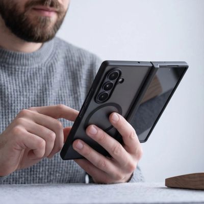7. Tech-Protect MagPeak MagSafe Case for Samsung Galaxy Z Fold 8 Ultra - Matte Black