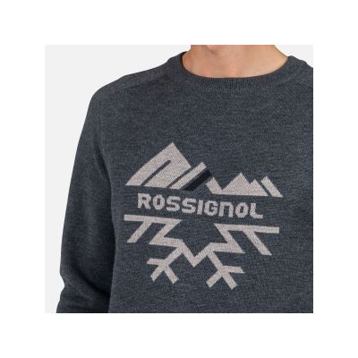 9. Rossignol Alpine Half Zip Sweater Gray