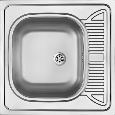 Deante Tango ZE60140 steel sink 60x60 cm