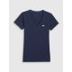 3. Women's basic V-neck T-shirt 4F 4FWMM00TTSHF3307-31S