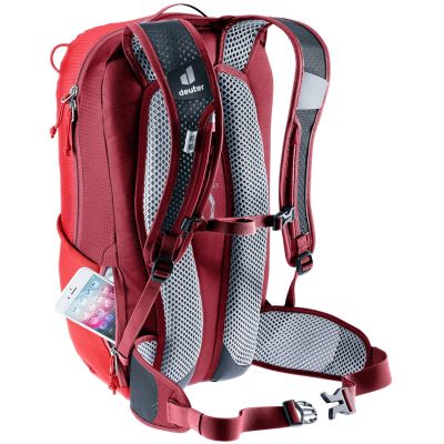 23. Deuter Race 16 hiking backpack, cherry/masala