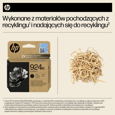 5. HP Original Black Ink 924e EvoMore