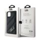 8. Karl Lagerfeld Diagonal Quilted Script case for iPhone 11 / Xr - black