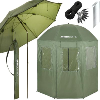 33. 2-in-1 ENERO CAMP FISHING TENT UMBRELLA