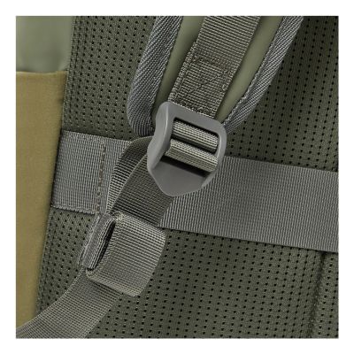 18. Rivacase Eden Backpack Travel Backpack Olive Waxed Leather (Pull Up), Polyester, Recycled Polyethylene Terephthalate (rPET)