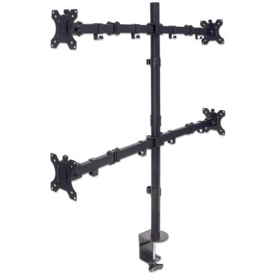 2. Manhattan 461566 Monitor Holder/Stand 81.3 cm (32") Desk Black