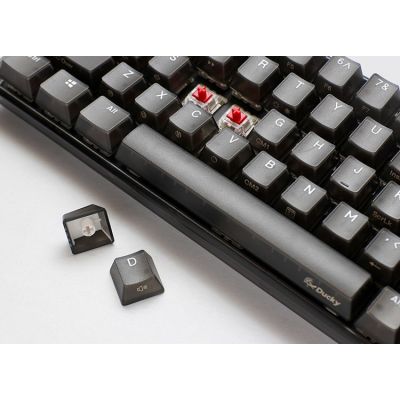 6. Ducky One 3 Aura Black SF Gaming Keyboard, RGB LED - MX-Speed-Silver