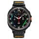 2. Spigen Athlex Air Strap for Samsung Galaxy Watch 40/44/46mm - Black and Yellow