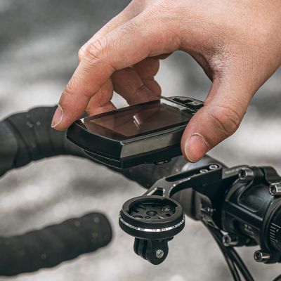 13. Rockbros FK-301 2-in-1 Handlebar Bike Mount for Computer/Navigator and Camera/Lighting - Black