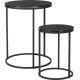 6. 2-IN-1 COFFEE TABLE SET, WOODEN TABLETOP 30/40CM