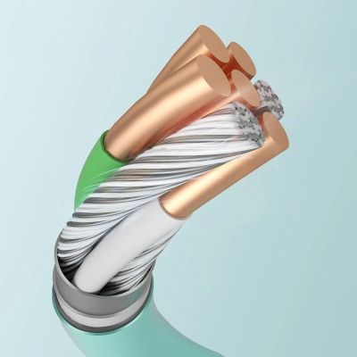 8. Joyroom Liquid Silicone Data Cable N2 USB-A / Lightning 2.4A 1.2m - Black