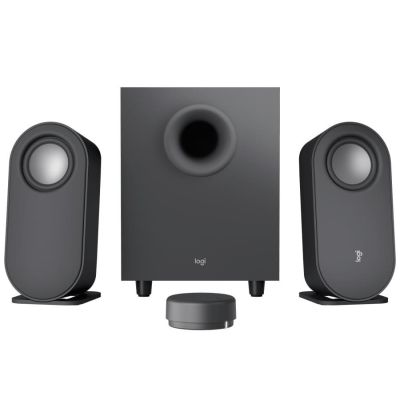 7. Logitech Z407 Bluetooth computer speakers with subwoofer and wireless control 40 W Graphite 2.1 ch.