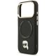 6. Karl Lagerfeld Big Strap Karl Metal Logo MagSafe Case for iPhone 17 Pro - Black