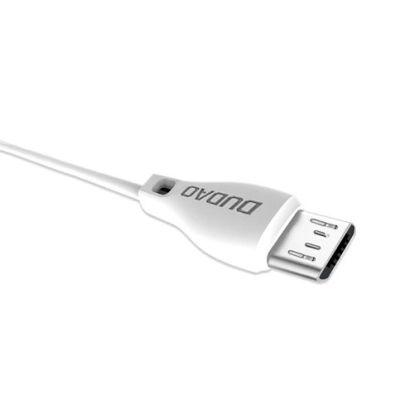 2. Dudao cable micro USB cable 2.4A 2m white (L4M 2m white)