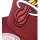 5. Mitchell &amp; Ness NBA Miami Heat Top Spot Snapback Hwc Heat HHSS3256-MHEYYPPPMARO