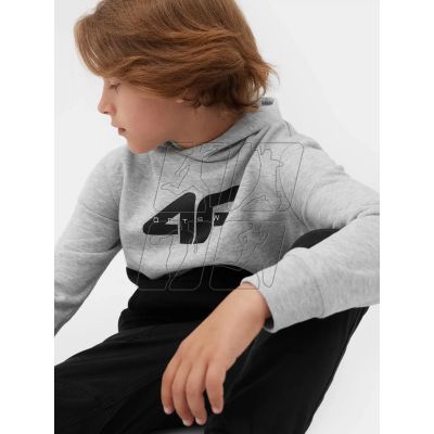 5. 4F Jr sweatshirt 4FJAW23TSWSM628-27M