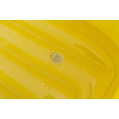 35. INFLATABLE BOAT FOR SWIMMING 112x70CM 37593 YELLOW