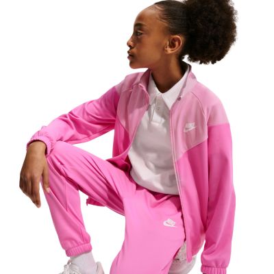 7. Nike Sportswear Kids Tracksuit Pink HQ9315 675