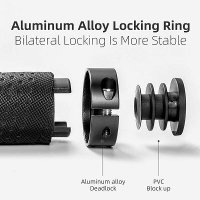 2. Rockbros handlebar grips, black BTCR-BKBL