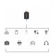 8. Wozinsky WALA-01 Lightning to USB-A OTG Adapter - Black
