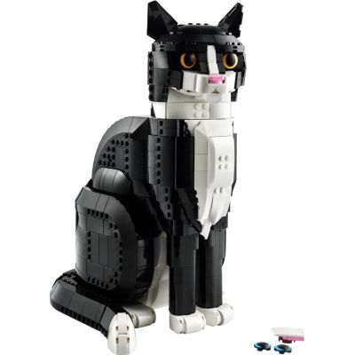 3. LEGO Ideas 21349 Black-and-White Cat