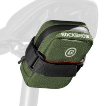 Rockbros bicycle saddle bag green 0.35l
