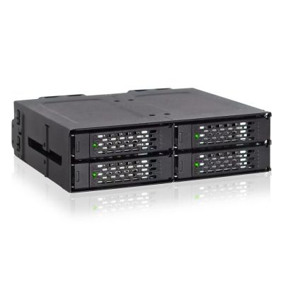 3. IcyDock Mounting Plate 4x6.3cm SATAI-III w 1x5.25" HDD/SSD bk