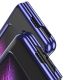 6. Plating Case hard case Electroplating frame Cover for Samsung Galaxy Fold blue