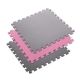 5. Multipack One Fitness MP10 puzzle mat pink and gray 9 pieces 10 mm